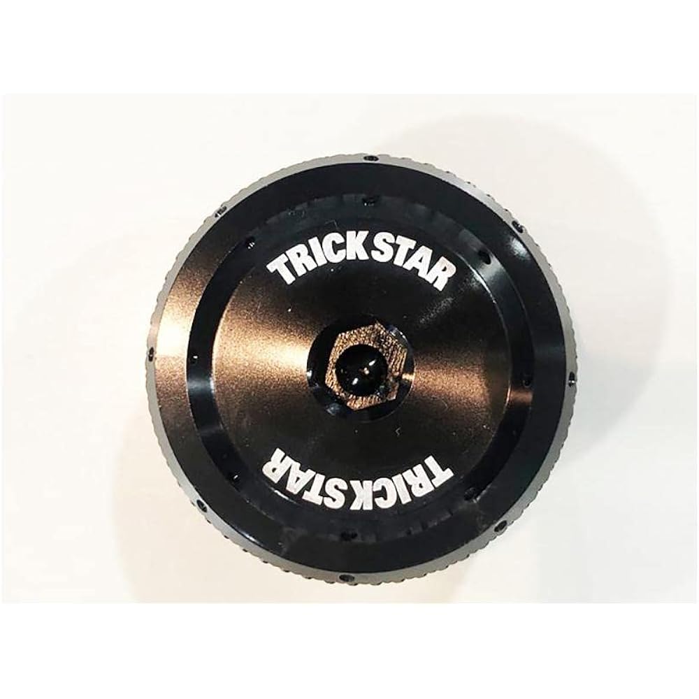 TRICK STAR OFC-KH01-BK Oil Filler Cap M20/M19 Kawasaki Honda Universal Black
