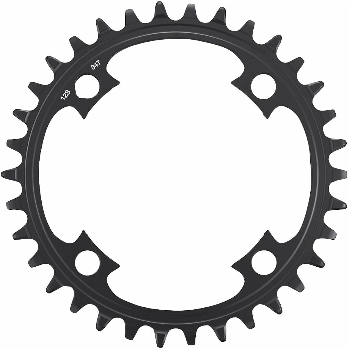 SHIMANO Repair Parts Chainring 34T SM-CRE80-12-B/SM-CRE80-12-SB Y0KJ34100