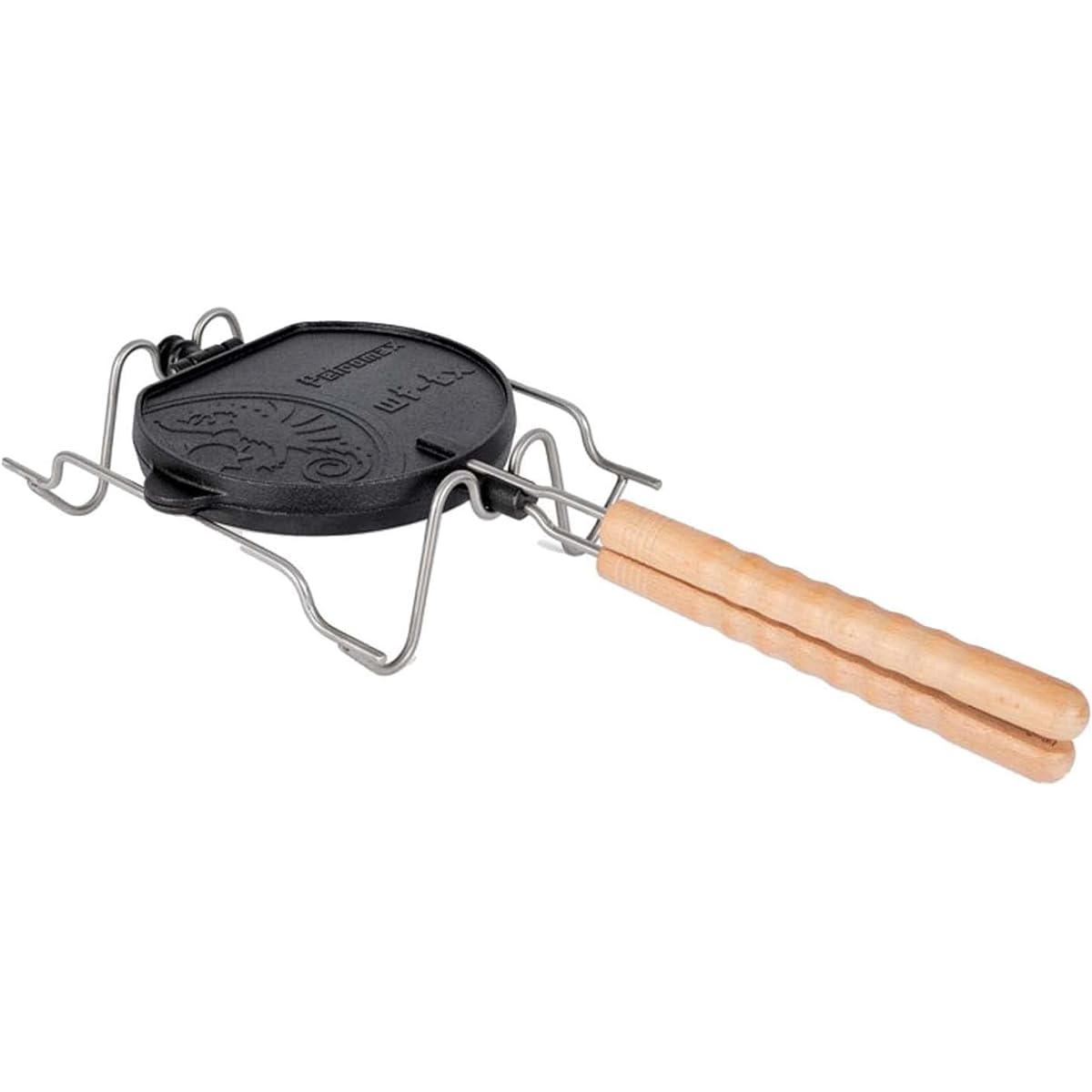 Petromax Camping Outdoor Cookware Waffle Making Family Loading Waffle Iron 13794