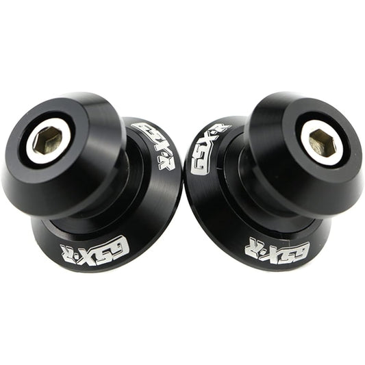 Stand Screw Slider Suitable for Suzuki GSX-R600 GSXR600 GSX-R 750 GSXR750 GSXR1000 GSX-R1000 2001-2019 Swing Arm Slider Spool Holder Spool CNC Alloy (Color: Black)