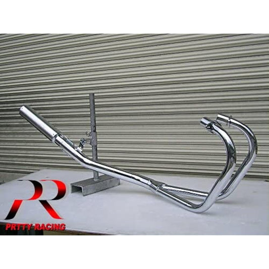 GSX250E Zari 50.8 Aromatic 2 – 1 Tube Type 2 Silencer Plated Muffler