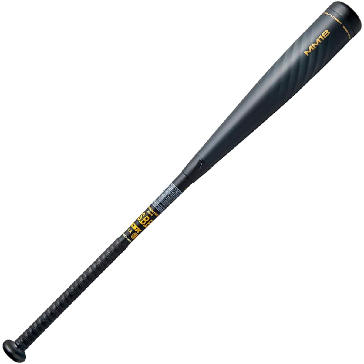 SSK Baseball Soft FRP Bat MM18 SBB4023 Black x Gold