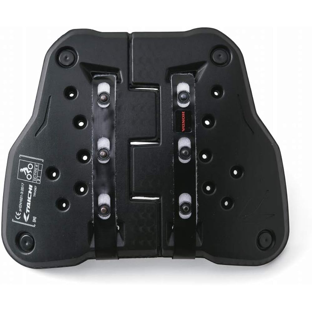 Honda (Honda) X RS Taichi Texel Separate Chest Protector (Belt Type) K (Black) 0SYTP-Y9E-KF