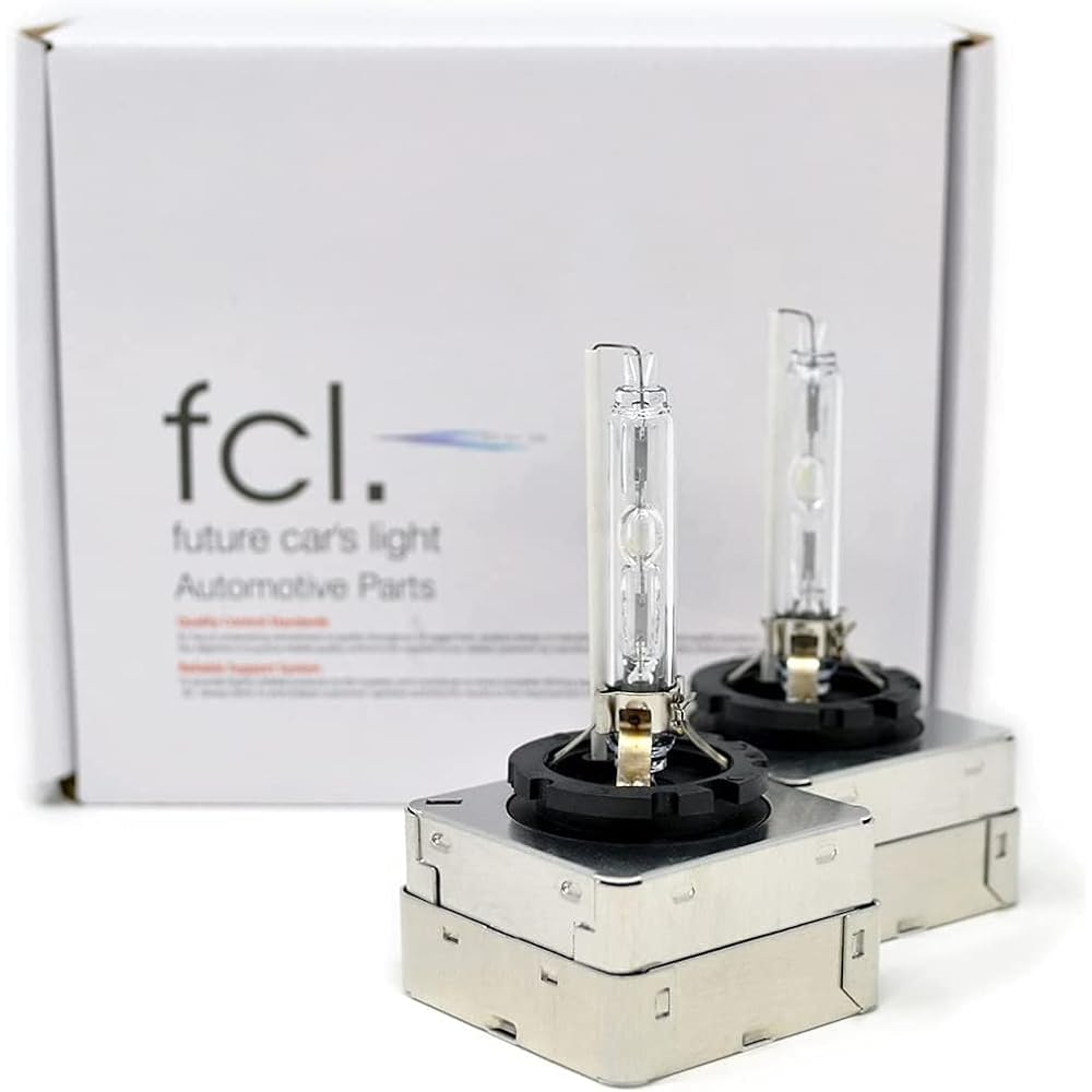 fcl. D3S HID Bulb White 6000K Vehicle Inspection Compatible 12V Car Only Genuine Replacement 35W Projector 2 Pieces Left and Right