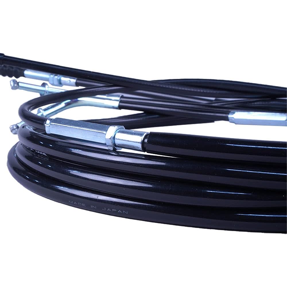 GSX400E Wire Set 3.9 inches (10 cm) Long Black Axle Wire Clutch Wire Chalk Wire