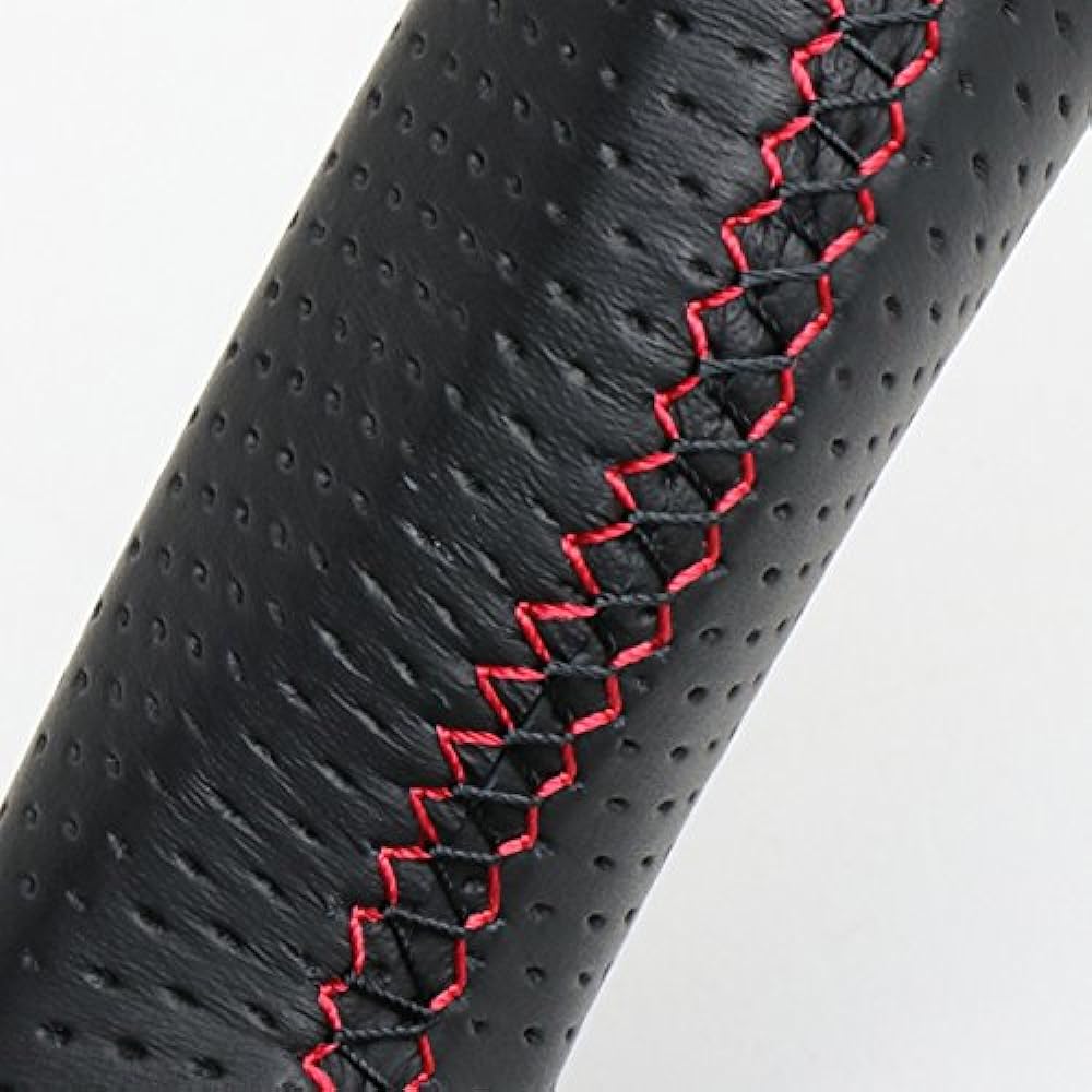 REAL Steering [GR86/GR Vitz/GR SPORT Prius PHV, Prius α, Mark X, Harrier, Voxy, Noah, Aqua] All leather GR-LPB-RD-GR