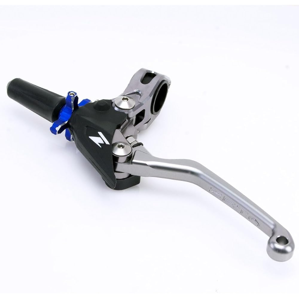 ZETA Pivot Perch CP Clutch Lever Holder Set 4 Finger Titanium Color/Blue ZE43-1411