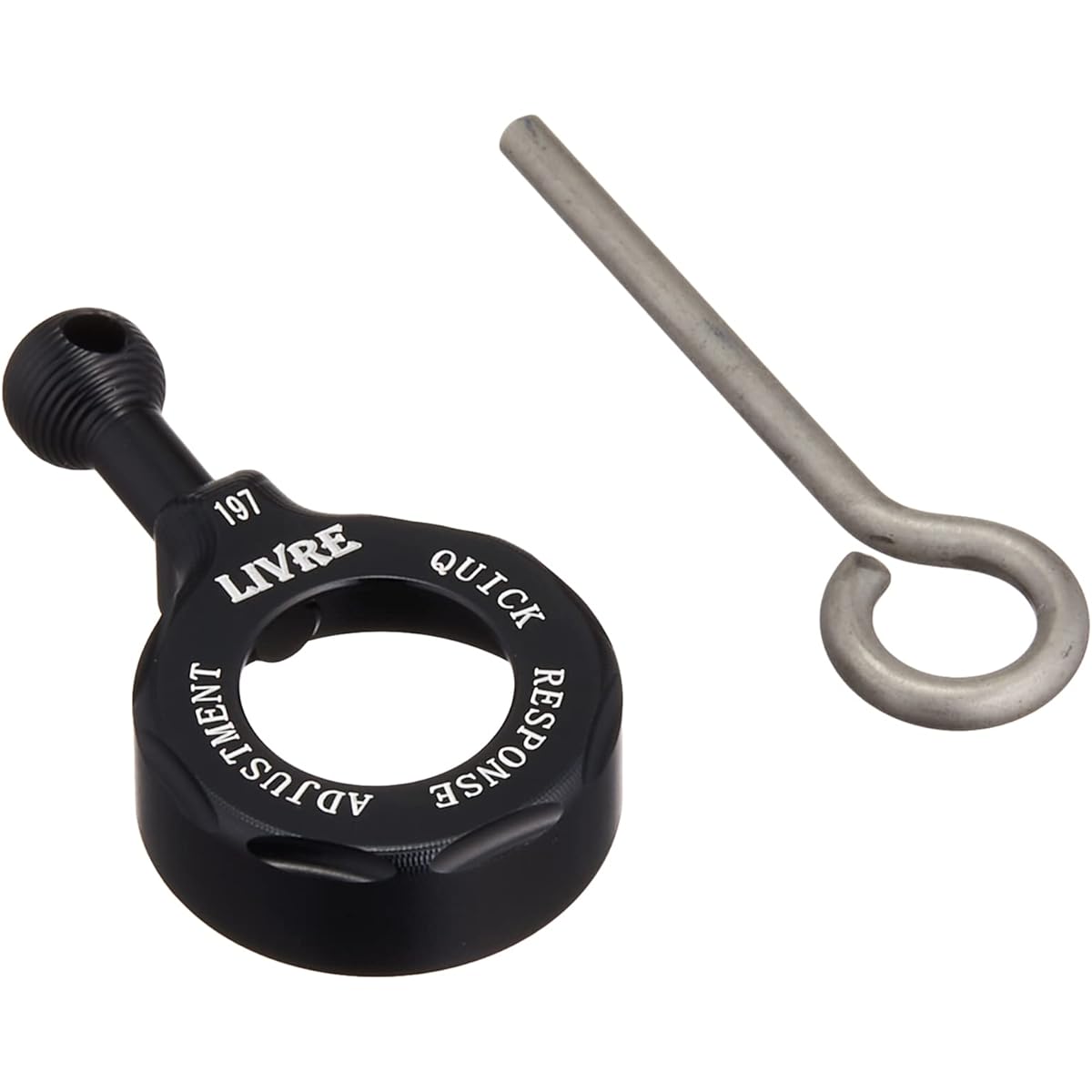 LIVRE Reel Q.R.A 197 Type Black x Black. 8073