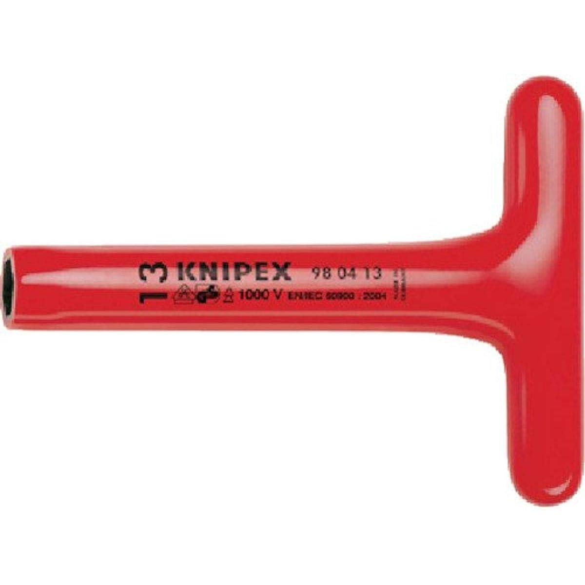 KNIPEX 9804-17 Insulated T-type wrench 1000V