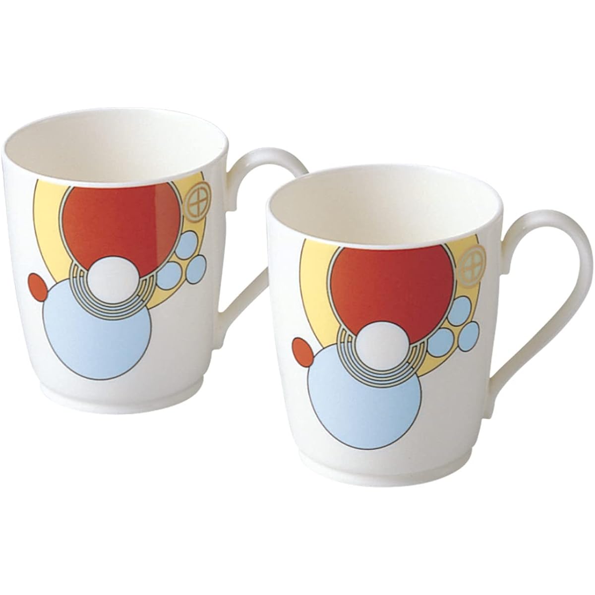 Noritake Noritake Mug (Pair Set) 295cc Frank Lloyd Wright Imperial 2 Bone China P97280/4614