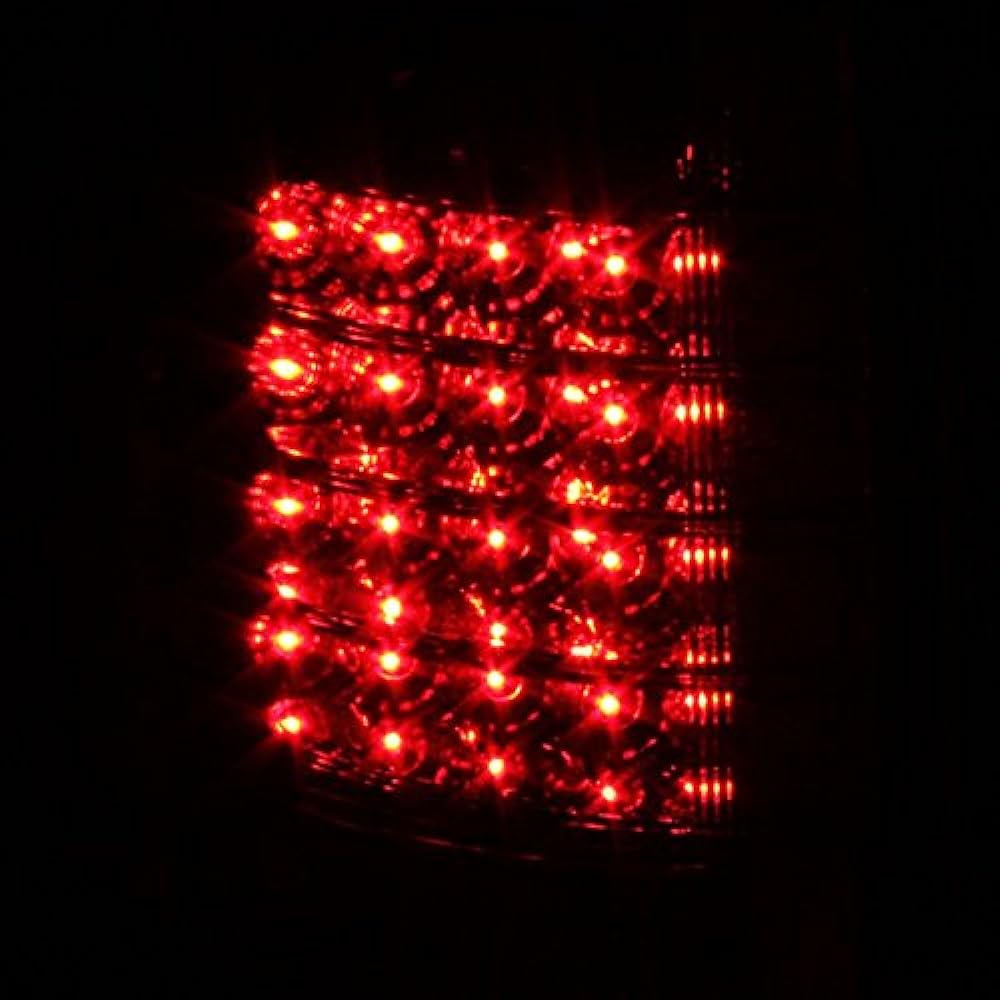 SPPC Black LED Tail Light Assembleset CHEVY S -10 / G.M.C Sonoma- (Pair) Ride seat left passenger seat replacement