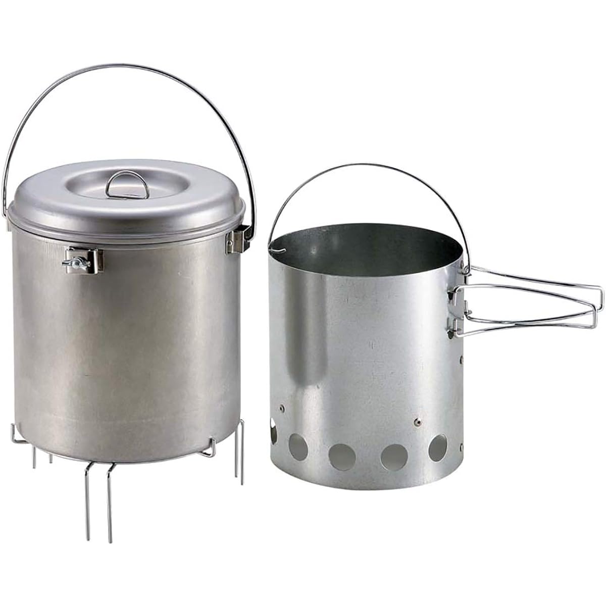 CAPTAIN STAG Fire Starter Fire Extinguisher Large Fire Extinguisher Pot Fire Starter Set Made in Japan M-6625/UY-7024