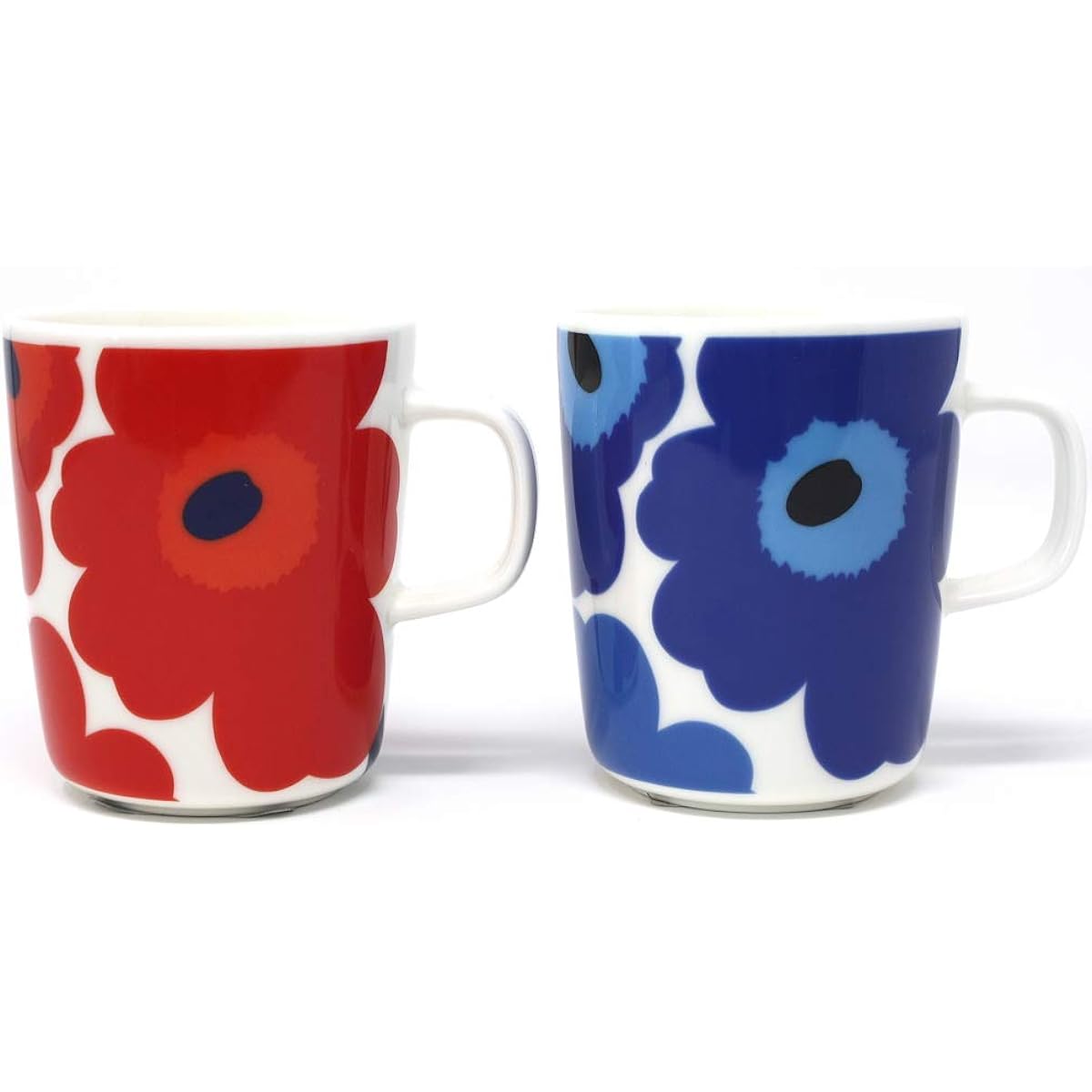 Marimekko UNIKKO mug (red, blue set)
