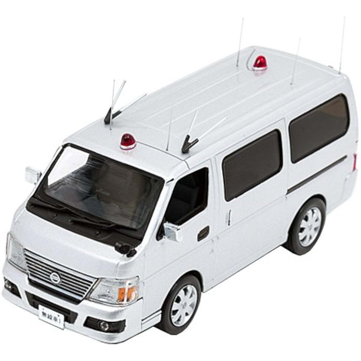 Hiko Seven RAI'S 1/43 Nissan Caravan (E25) Police Headquarters Security Department Radio Vehicle Complete Product