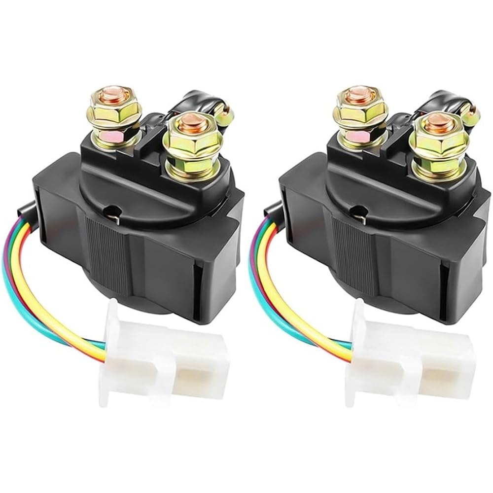 Yamaha Virago XV 500 535 750 920 1100 TTR 225 250 TRX250 XT225 Serow XZ550R XT600 XTZ660 Motorcycle Starter Relay Relay (Color: 2 pcs)