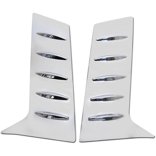 Price reduction! Alphard Vellfire 30 series compatible product/rear quarter garnish [plated/silver] Left and right 2-piece set