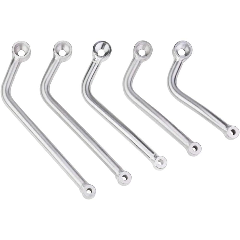 Nankai MSTL200RR-75 Universal Muffler Stay ?0.6 inches (16 mm), RR Type Silver