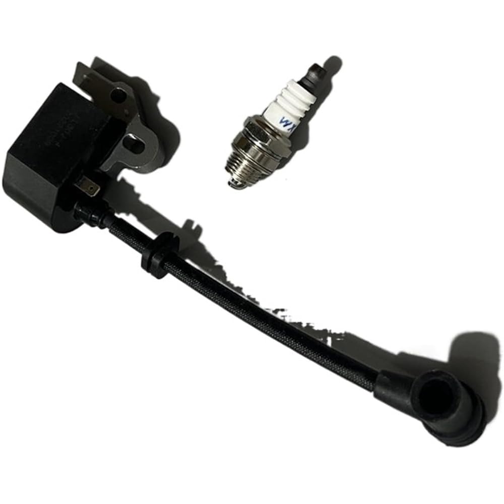 UNARAY Ignition Coil & Spark Plug Kingcraft AC310716-38, Fits BKS 400.2-2, Fits Castellgarden XB32 XB32D TR27 TB32 TB32D Stiga SB27J