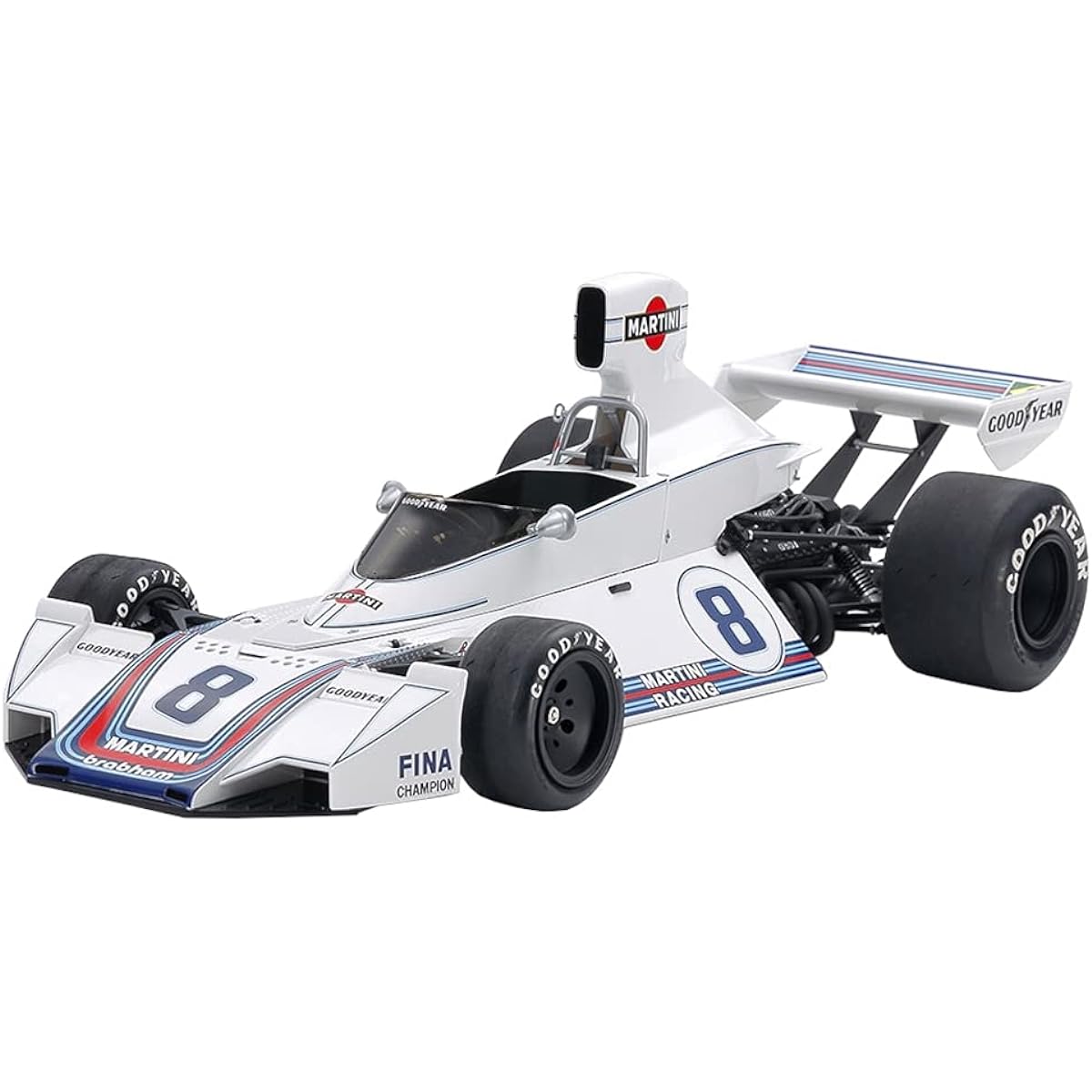 Tamiya 1/12 Big Scale No.42 Martini Brabham BT44B 1975 Plastic Model with Photo-Etched Parts 12042