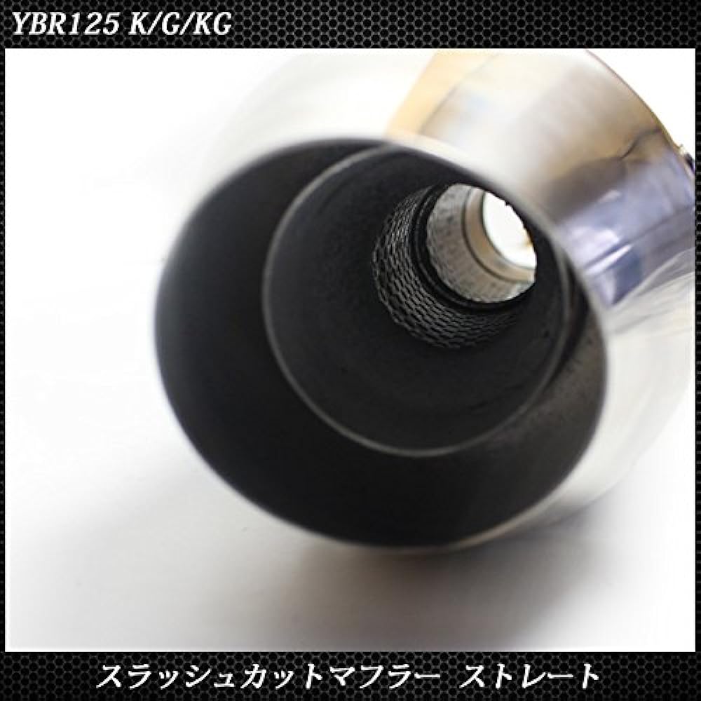 BRAKE YBR125 G K KG Slash Cut Scarf, Black, Straight Mafura-Z12