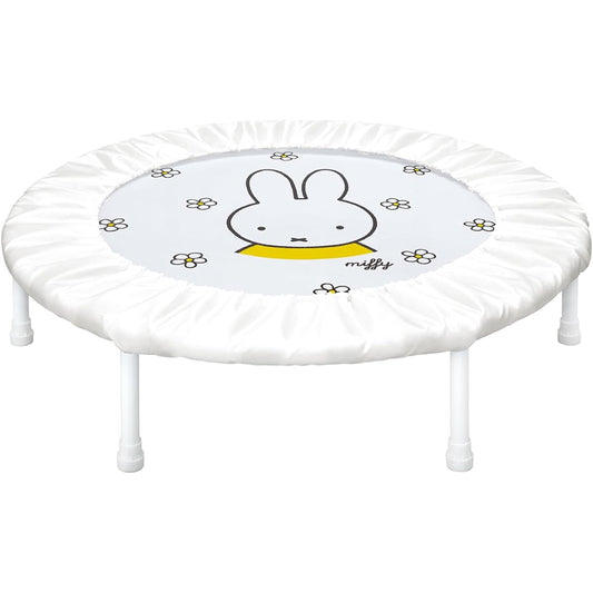[Official] Ides Home Trampoline Miffy Quiet Design Rubber Type Safe Load Capacity 70kg Indoor Children's Indoor Play Equipment