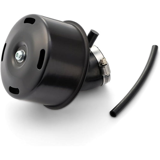Daytona 45504 Motorcycle Air Filter, Mounting Diameter: 1.4 inches (35 mm) (with ?5 Nipples), Arc Type, Black, All Weather Type, Compatible with Emissions Protection Models