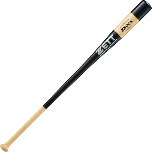 ZETT Baseball Hardball/Softball Wooden Bat (For Knock) BKT148