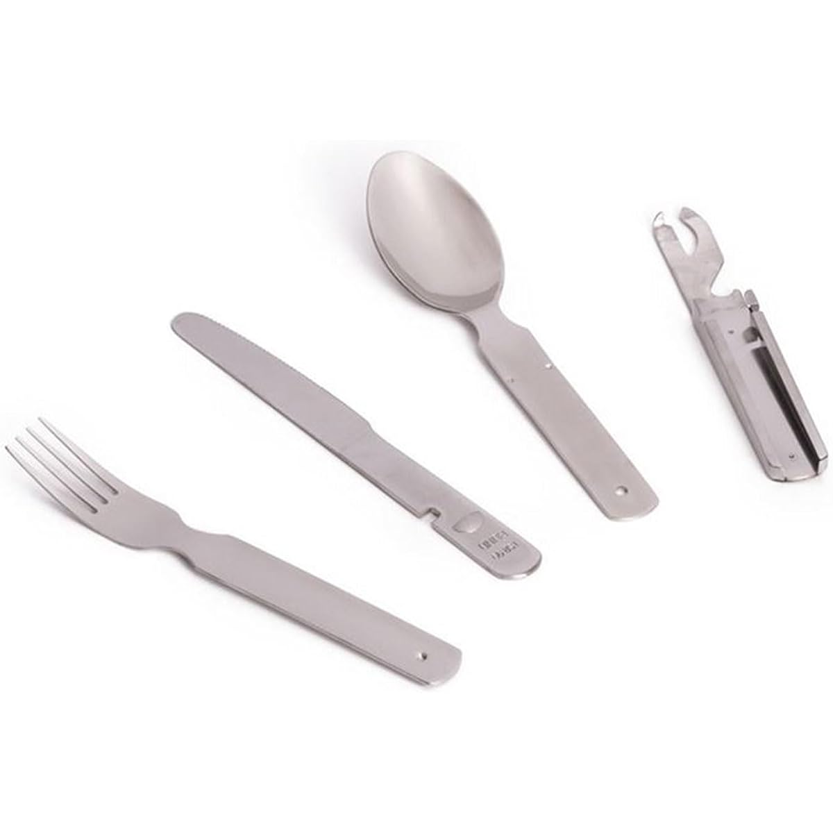 MIL-TEC German Federal Army UTENSIL Portable Cutlery Set Stainless Steel 4 Types