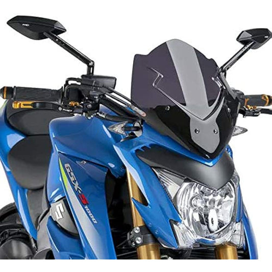 Puig 7653F NEW GENERATION [DARK SMOKE] SUZUKI GSX-S1000 (15-) Puig Screen Cowl