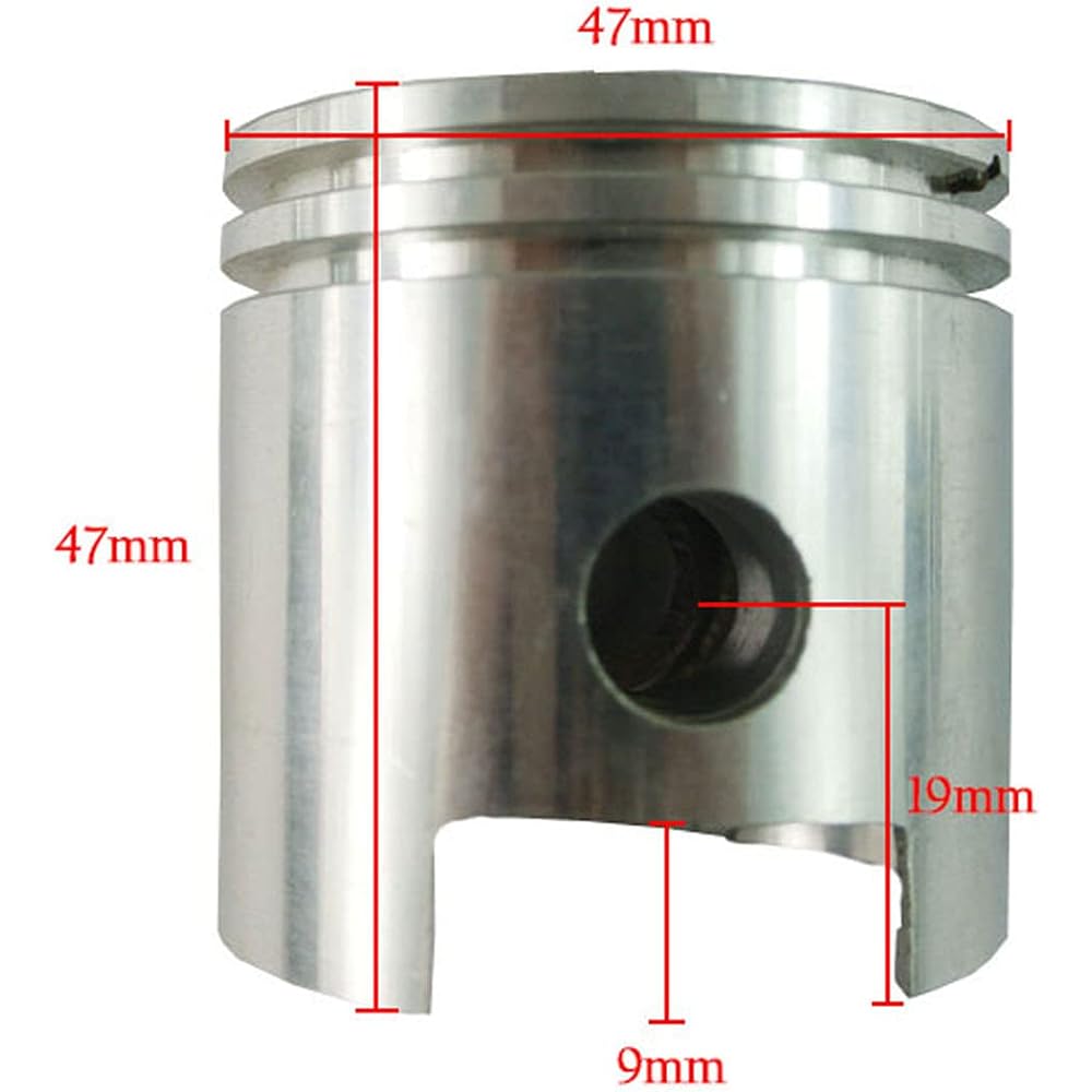 3 sets piston kit 49cc 66cc 80cc 2 stroke engine electric bicycle