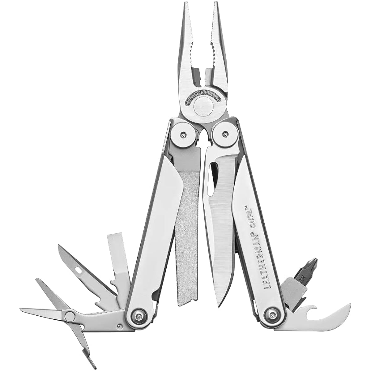 LEATHERMAN Multi Tool CURL Nylon Case with Pocket Clip [Genuine Japanese Product] 25 Year Warranty LTJ Mark Included