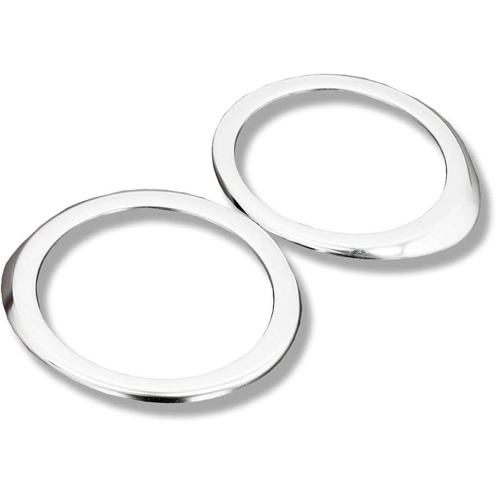 YOURS: RAIZE exclusive fog ring garnish 2PCS [stainless steel] custom parts accessories dress up TOYOTA y24-2546 [2] M