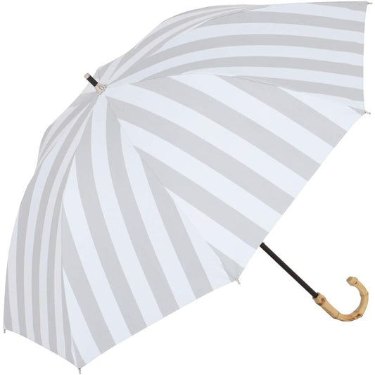 LIEBEN Parasol, For Both Sunny and Rainy Days, Compact Long Umbrella, UV Shielding Rate 99%, Shading Rate 99.99%, Heat Shielding, Grade 1 Laminated Fabric [LIEBEN-1566]