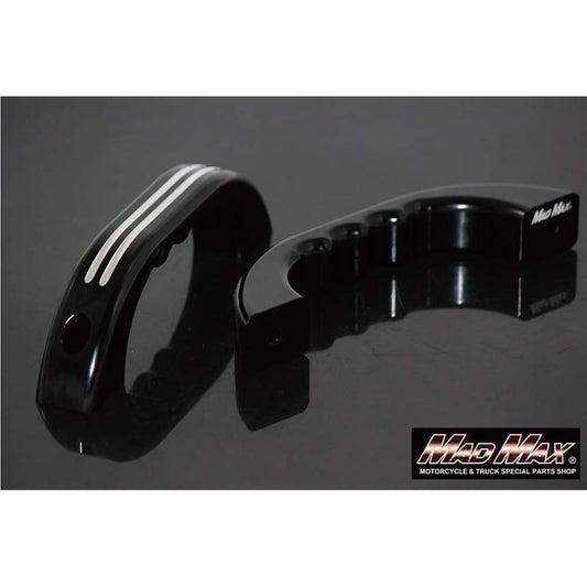 Suzuki Carry DA16T Aluminum Double Line Roof Grip Black 2 Pieces