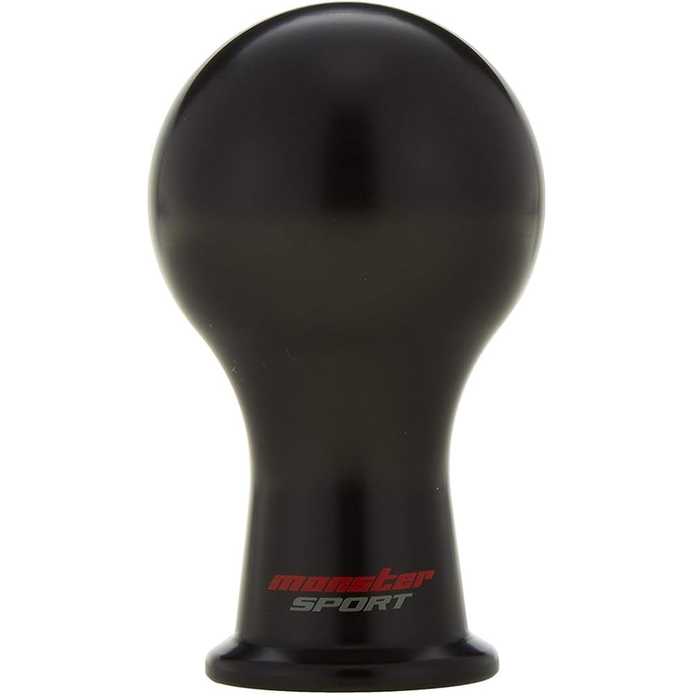 MONSTER SPORT Monster Shift Knob A Type (Ball Type) Black M12xP1.25 Toyota/Subaru/Suzuki 831131-0000M