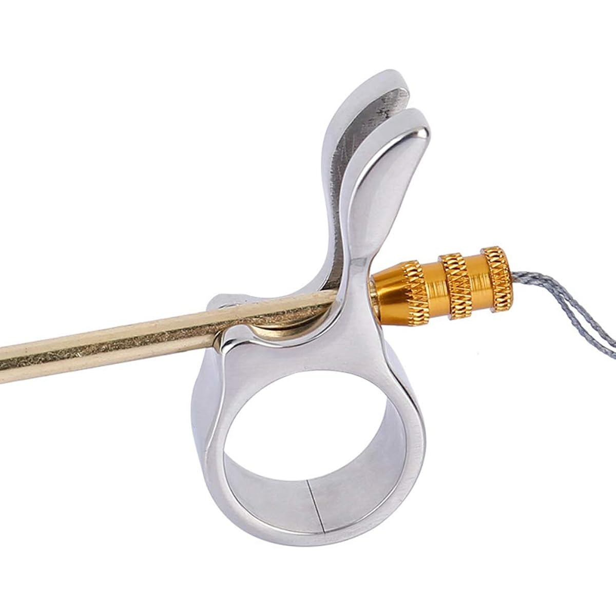 YDJ Fishing Tools Fishing Finger Finger Fish Dart Ring Stainless Steel Multipurpose Finger Diffuser Dispenser Fish Dart Finger Guard Fishing Assistant Outdoor Accessories Dart Accessories Hand Guard Finger Guard Dart Ring