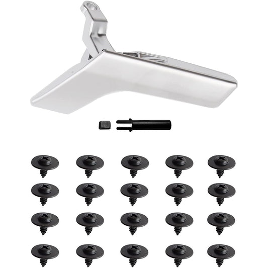 WODOFO GDR Right Matt Silver Interior Door Handle Repair Kit Inward Right Front or Rear passenger seat Mercedes W204 X204 X204 X204 C300 C350 C63 AMG GLK250 GLK300 GLK350