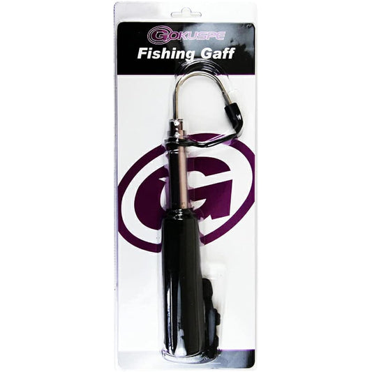 Gokuspe Gaff with telescopic scale When stored = 27cm / When used = 62cm