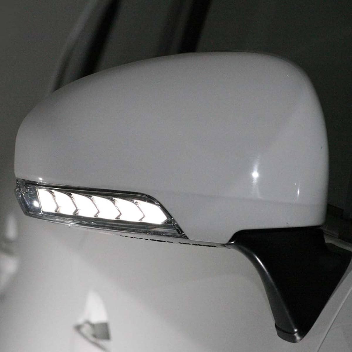 Prius 30 Flowing Door Mirror Turn Signal Lens LED Optional Lamp White AVEST Vertical Arrow Prius 30 prius ...