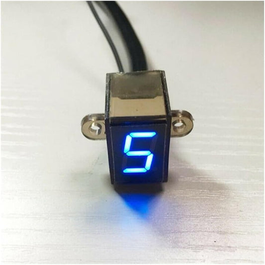 Speed Display Meter N-6 Speed Shift Clutch Motorcycle Gear Indicator Accessories Gauge Lever Universal Practical