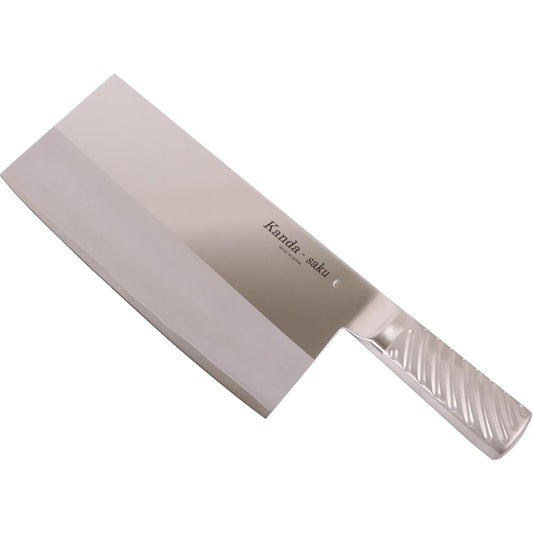 Kanda Kanda Chinese knife 22.5cm medium thick blade for commercial use Tsubamesanjo made same pattern DP cobalt alloy steel insert KT-7 438025