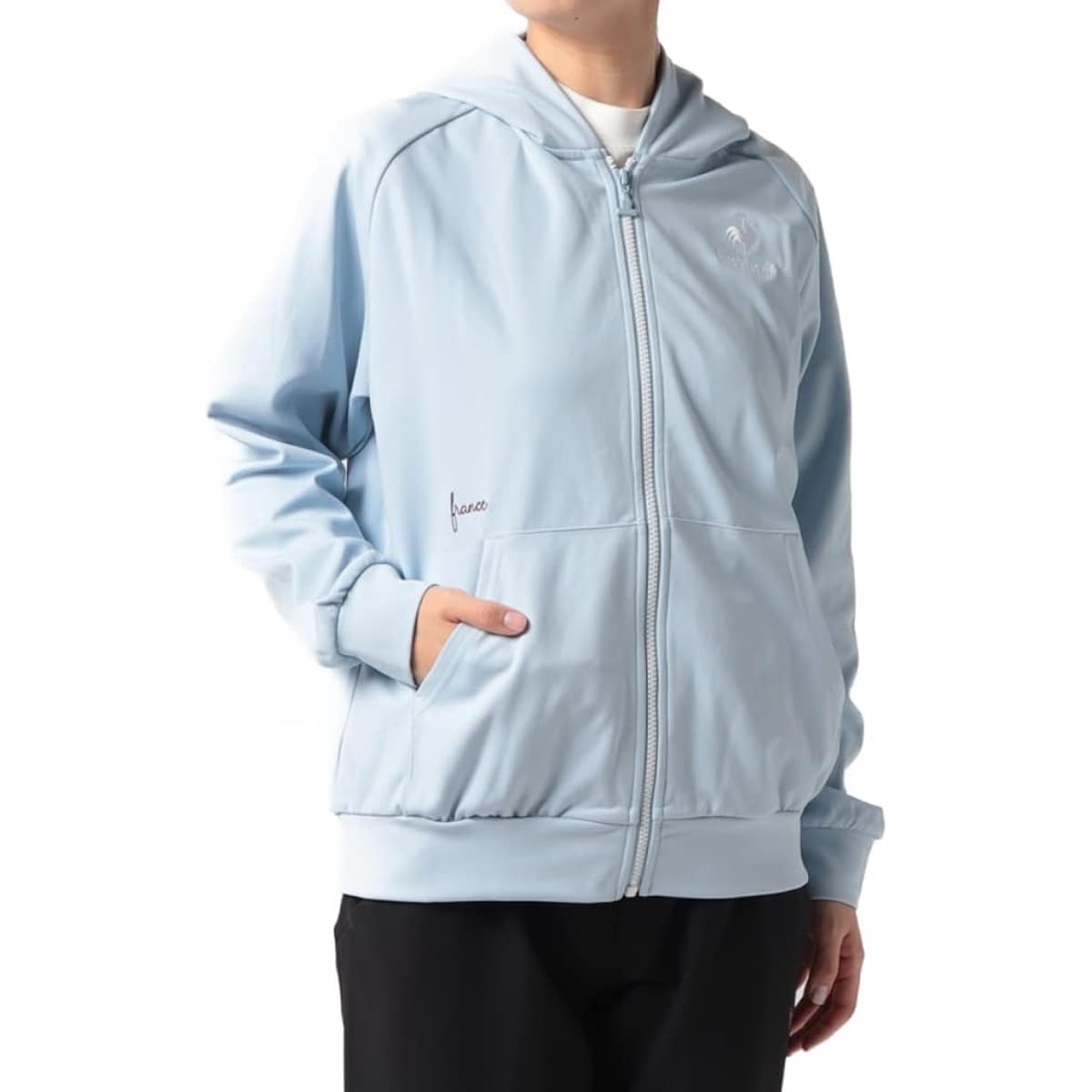 [Le Coq Sportif] Women's Jersey, Brushed Lining, Training, Windproof, Heat Retention, Stretch