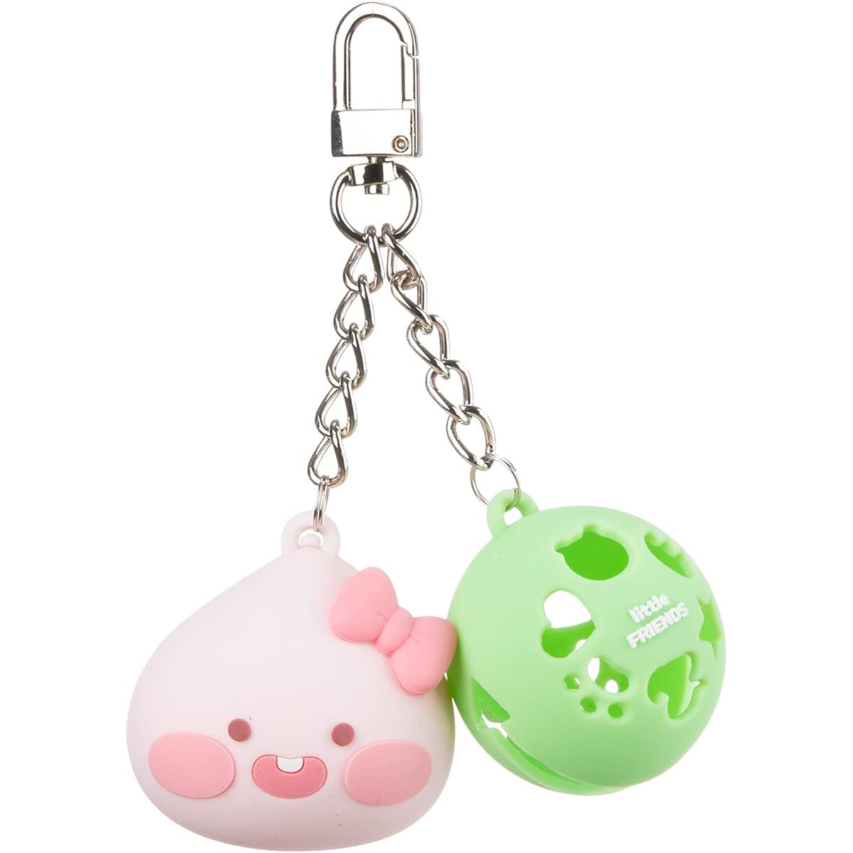 [Official] KAKAO FRIENDS GOLF Silicone golf ball case, character golf ball pouch, carabiner clip included
