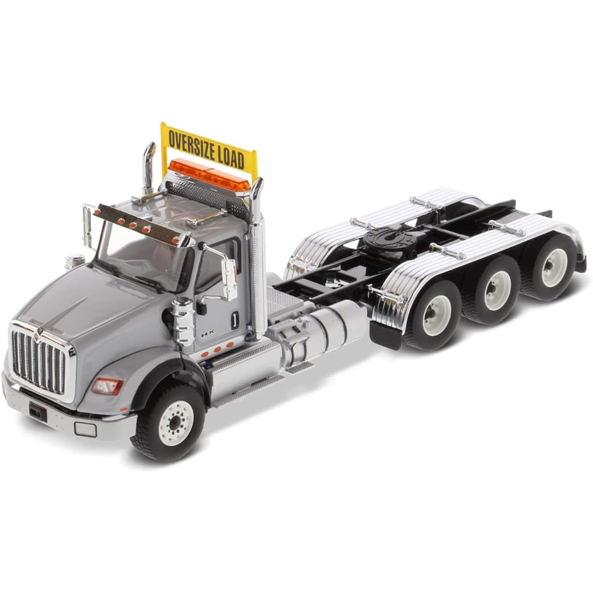 DM71011 1/50 International HX620 Truck (8 x 6) ((light gray) Painted die-cast model finished product