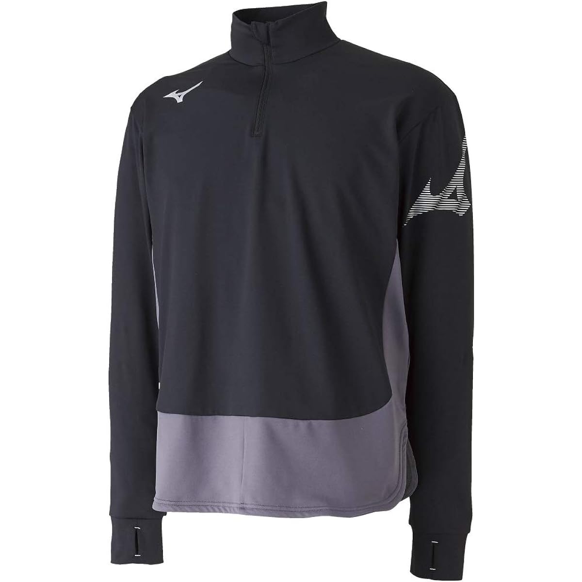 [Mizuno] Soccer Wear Stretch Fleece Half Zip Thin Slim P2MC9515