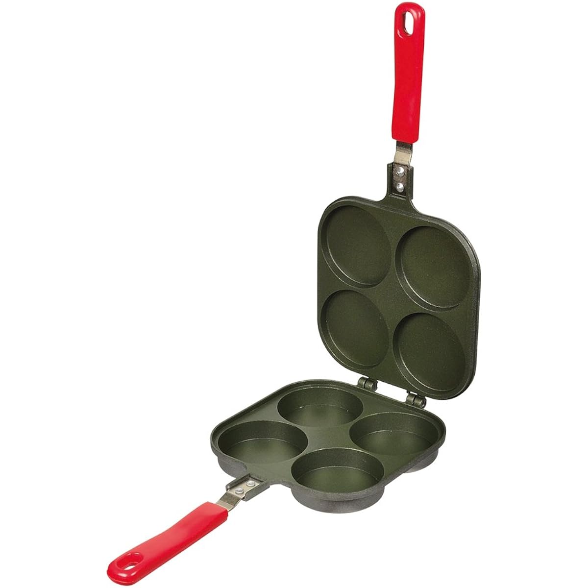 Pearl Metal Oyatsu DESE Fluorine processing large pottery 4 holes [For gas fire only] D-420