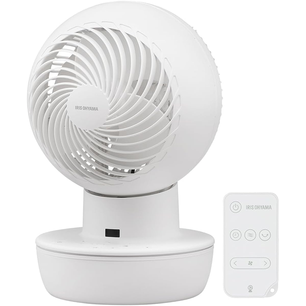 IRIS OHYAMA [Power Saving Measures] Iris Ohyama Circulator Eye 20 Tatami Swing Left and Right Swing with Remote Control DC Motor Fan Air Circulation Energy Saving Power Saving Tabletop Powerful Air Blower Compact Quiet Living Alone Room Drying PCF-SD15CH