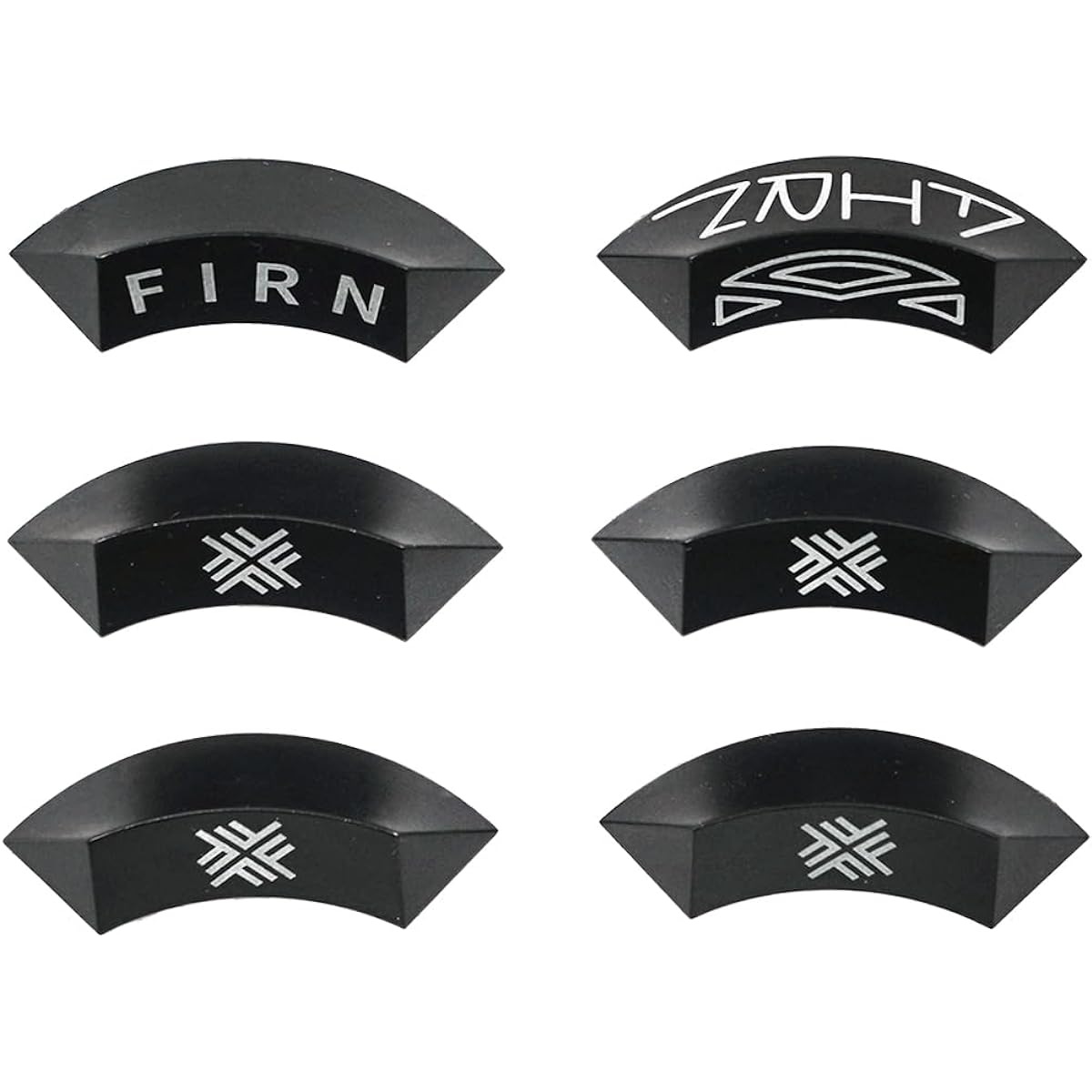 [FIRN] Firun Snowboard Deck Pad Stomp Pad Non-Slip Dam Type Set of 6 DP641606 DECK PAD