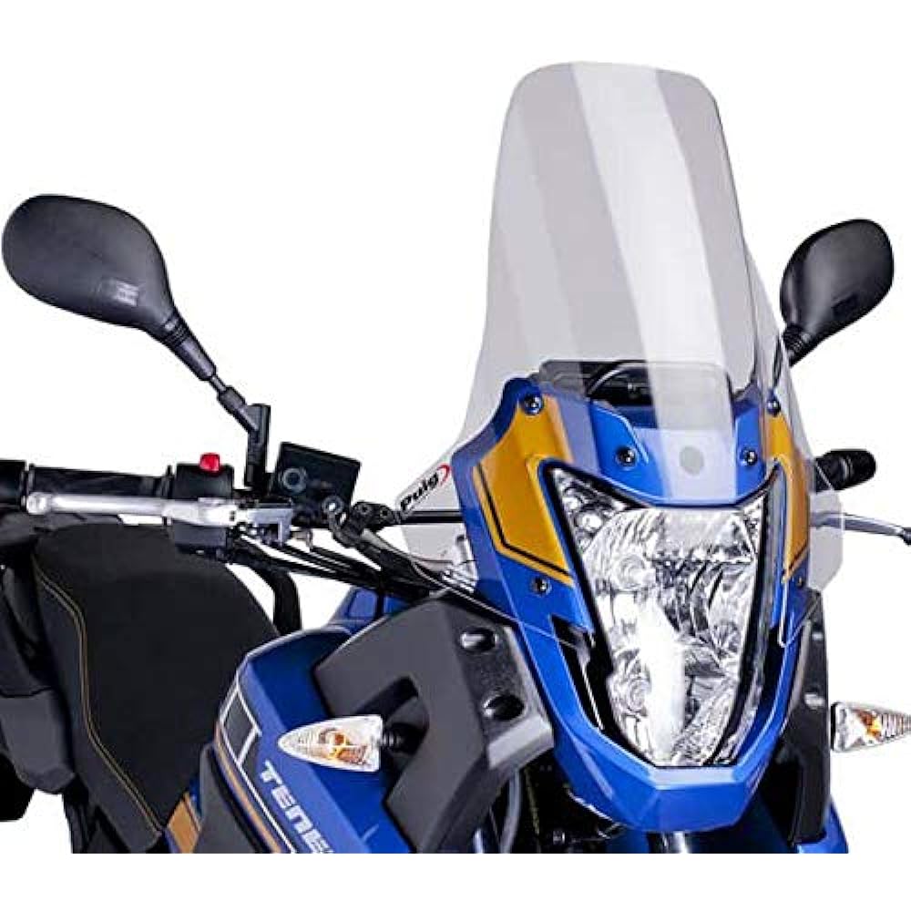 Puig 4636W SCREEN TOURING [CLEAR] YAMAHA XT660Z TENERE(08-15) Puig Screen Cowl Motorcycle Bike Parts