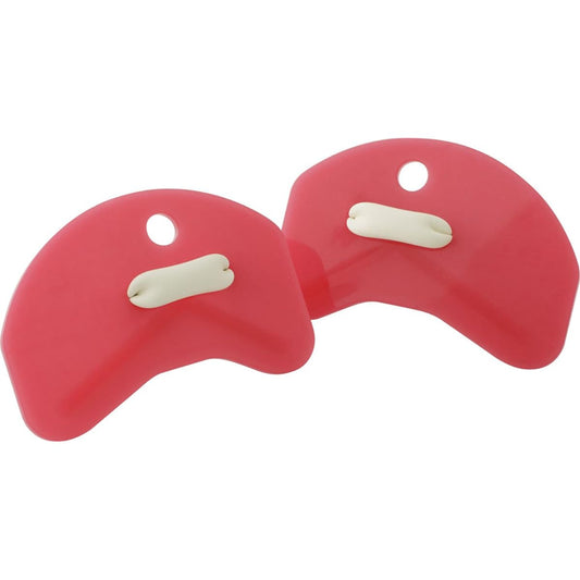 TEKISUI Swimming Practice Paddle Micro Soft Type M Size Candy Red TP4
